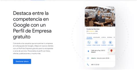 Perfil de Empresa en Google .